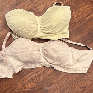 Well-loved Kindred Bravely Yellow and Pink Pumping Bra Set, Maternity